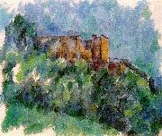 Paul Cezanne Chateau Noir painting